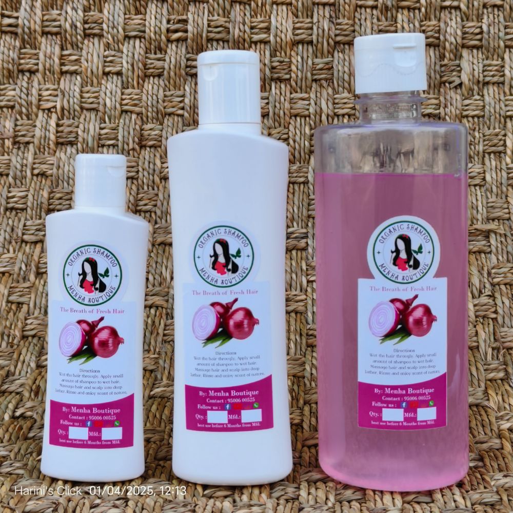 Onion shampoo