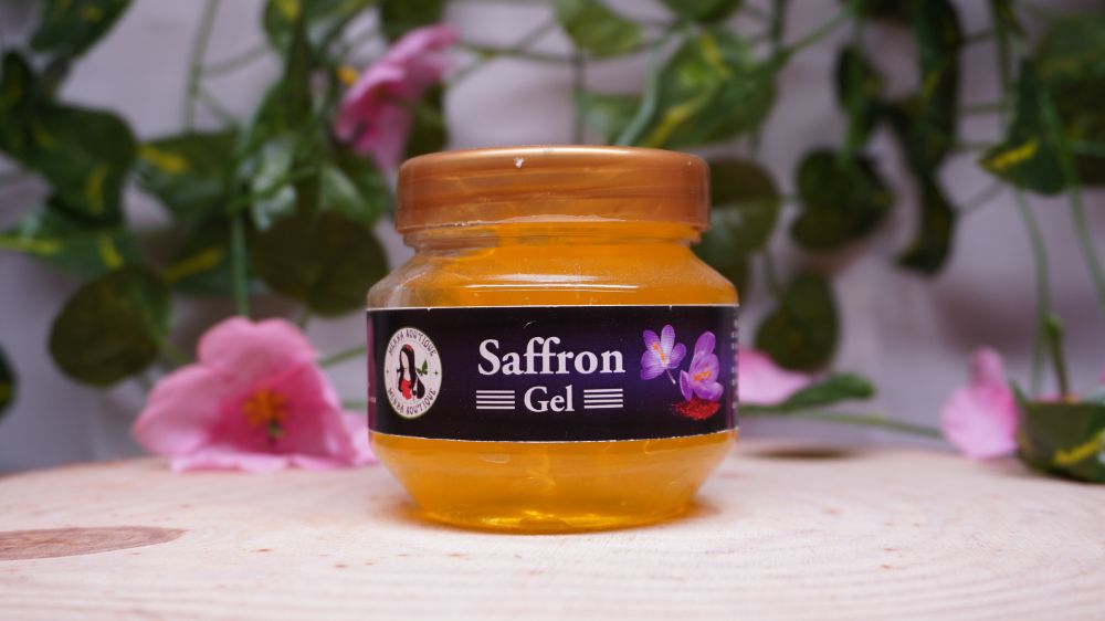 Saffron gel