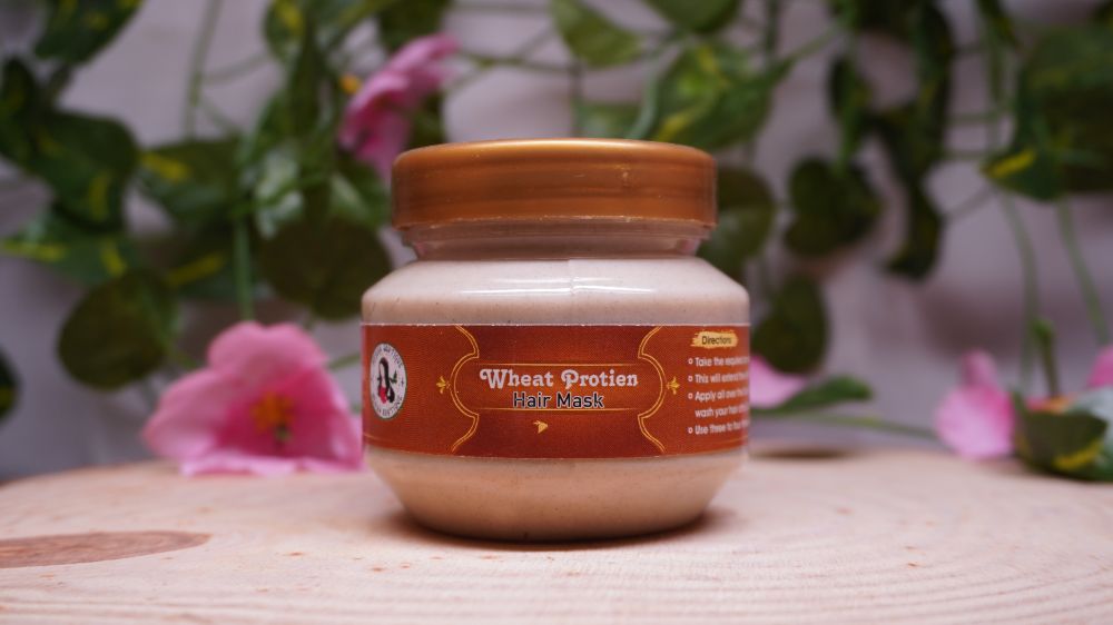 Wheat protein mask