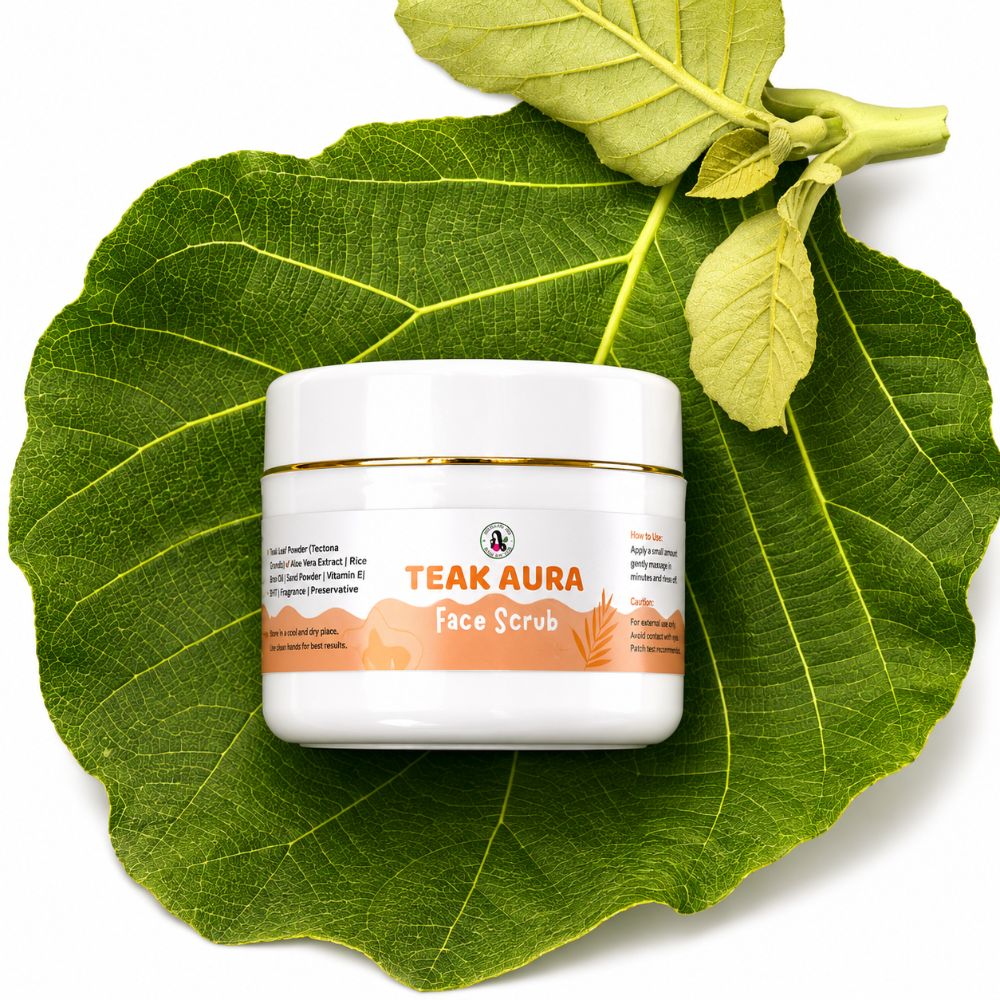 Teak Face Scrub